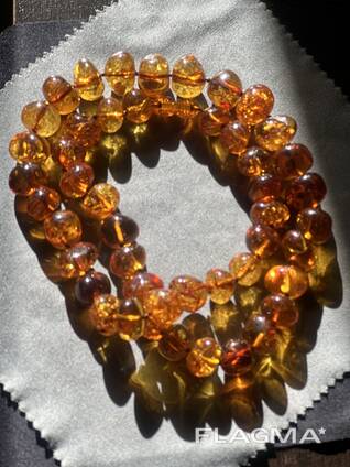 Amber beads