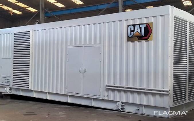 Б/У Дизельгенератор Caterpillar 3516B HD, 2,2 Мвт, 2007 г. , 177 часов. контейнер