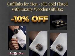 Elegant cufflinks for men designed for timeless sophistication and modern style
