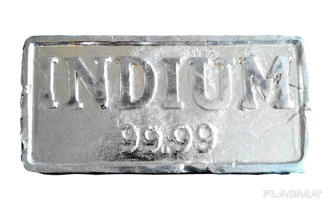 Ράβδοι ινδίου | μέταλλο indium μάρκα InOO GOST 10297-94