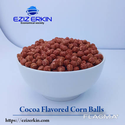 Cocoa Flavored Corn Balls
