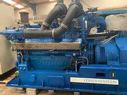 Μεταχειρισμένος κινητήρας αερίου MWM 1,2 MW, συμπαραγωγής, 2016.