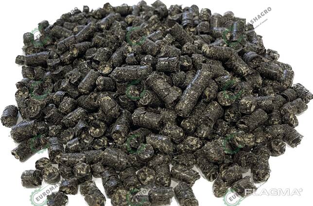 Топливные пеллеты Ø 8.0 мм (лузга подсолнечника)