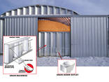 Зернохранилища напольного типа - стальные склады для зерна - фото 3